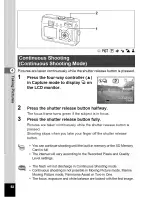 Preview for 54 page of Pentax Optio S40 - Optio S40 4MP Digital Camera Operating Manual