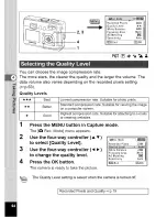 Preview for 66 page of Pentax Optio S40 - Optio S40 4MP Digital Camera Operating Manual