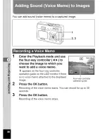 Preview for 82 page of Pentax Optio S40 - Optio S40 4MP Digital Camera Operating Manual