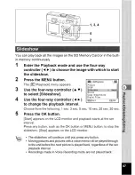 Preview for 89 page of Pentax Optio S40 - Optio S40 4MP Digital Camera Operating Manual