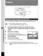 Preview for 90 page of Pentax Optio S40 - Optio S40 4MP Digital Camera Operating Manual