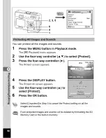 Preview for 94 page of Pentax Optio S40 - Optio S40 4MP Digital Camera Operating Manual