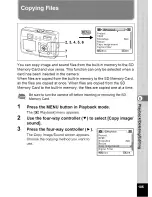 Preview for 107 page of Pentax Optio S40 - Optio S40 4MP Digital Camera Operating Manual