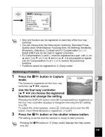 Preview for 121 page of Pentax Optio S40 - Optio S40 4MP Digital Camera Operating Manual