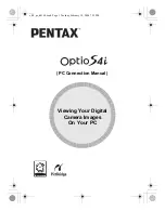 Preview for 1 page of Pentax Optio S4i - Optio S4i 4MP Digital Camera Connection Manual