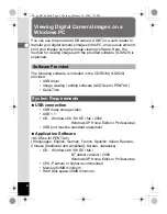 Preview for 6 page of Pentax Optio S4i - Optio S4i 4MP Digital Camera Connection Manual