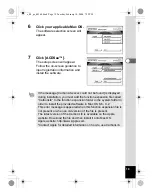 Preview for 21 page of Pentax Optio S4i - Optio S4i 4MP Digital Camera Connection Manual