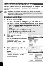 Preview for 10 page of Pentax Optio S5i Connection Manual