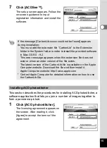 Preview for 17 page of Pentax Optio S5i Connection Manual