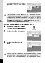 Preview for 22 page of Pentax Optio S5i Connection Manual