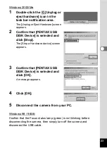 Preview for 25 page of Pentax Optio S5i Connection Manual