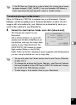 Preview for 27 page of Pentax Optio S5i Connection Manual