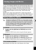 Preview for 29 page of Pentax Optio S5i Connection Manual