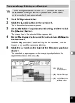 Preview for 47 page of Pentax Optio S5i Connection Manual