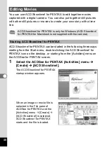 Preview for 50 page of Pentax Optio S5i Connection Manual