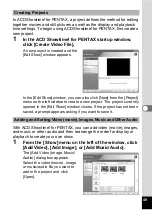 Preview for 51 page of Pentax Optio S5i Connection Manual