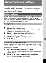 Preview for 61 page of Pentax Optio S5i Connection Manual