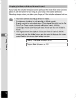 Preview for 58 page of Pentax Optio S5n Operating Manual