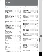 Preview for 167 page of Pentax Optio S5n Operating Manual