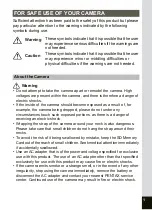 Preview for 3 page of Pentax OPTIO SV Operating Manual