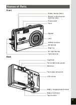 Preview for 13 page of Pentax OPTIO SV Operating Manual