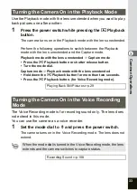 Preview for 35 page of Pentax OPTIO SV Operating Manual