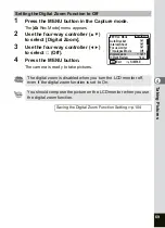 Preview for 71 page of Pentax OPTIO SV Operating Manual