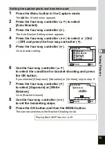 Preview for 77 page of Pentax OPTIO SV Operating Manual