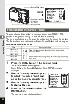 Preview for 90 page of Pentax OPTIO SV Operating Manual