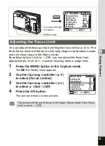 Preview for 99 page of Pentax OPTIO SV Operating Manual