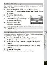 Preview for 121 page of Pentax OPTIO SV Operating Manual