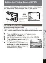 Preview for 127 page of Pentax OPTIO SV Operating Manual