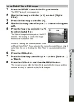 Preview for 141 page of Pentax OPTIO SV Operating Manual