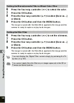 Preview for 142 page of Pentax OPTIO SV Operating Manual