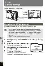 Preview for 144 page of Pentax OPTIO SV Operating Manual