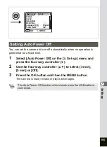 Preview for 157 page of Pentax OPTIO SV Operating Manual