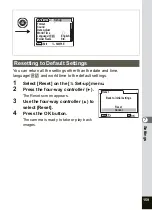 Preview for 161 page of Pentax OPTIO SV Operating Manual