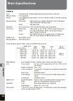 Preview for 168 page of Pentax OPTIO SV Operating Manual