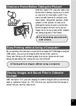 Preview for 15 page of Pentax Optio V10 Operating Manual