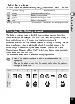 Preview for 25 page of Pentax Optio V10 Operating Manual