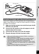 Preview for 27 page of Pentax Optio V10 Operating Manual