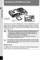 Preview for 28 page of Pentax Optio V10 Operating Manual