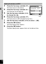 Preview for 38 page of Pentax Optio V10 Operating Manual