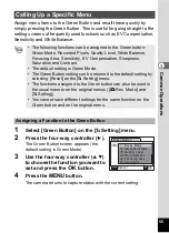 Preview for 57 page of Pentax Optio V10 Operating Manual