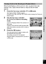 Preview for 61 page of Pentax Optio V10 Operating Manual