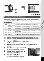 Preview for 89 page of Pentax Optio V10 Operating Manual