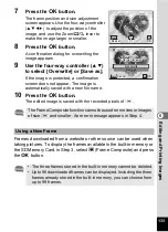 Preview for 135 page of Pentax Optio V10 Operating Manual