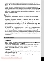 Preview for 5 page of Pentax OPTIO VS20 Operating Manual