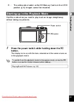 Preview for 43 page of Pentax OPTIO VS20 Operating Manual