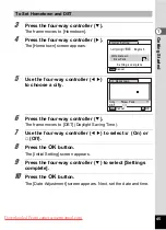 Preview for 47 page of Pentax OPTIO VS20 Operating Manual